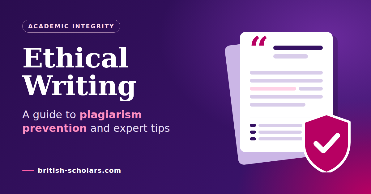 Ethical Writing: A Guide to Plagiarism Prevention and Expert Tips